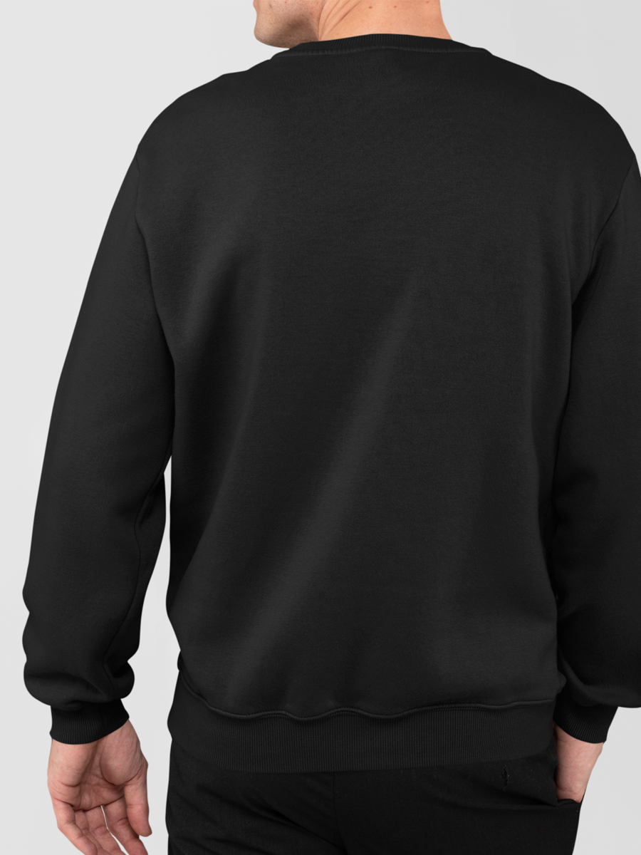 INDIE OWL- UNISEX SWEATSHIRT BLACK