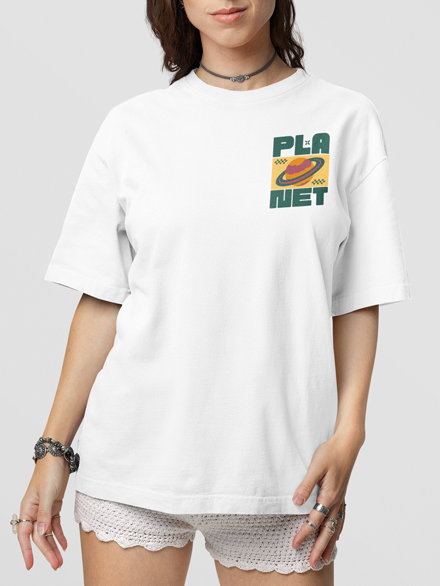 PLANET- WOMEN'S OVERSIZED T-SHIRT