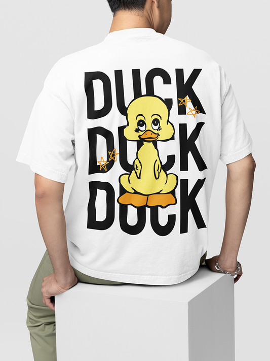 DUCK PRINT- UNISEX OVERSIZED T-SHIRT