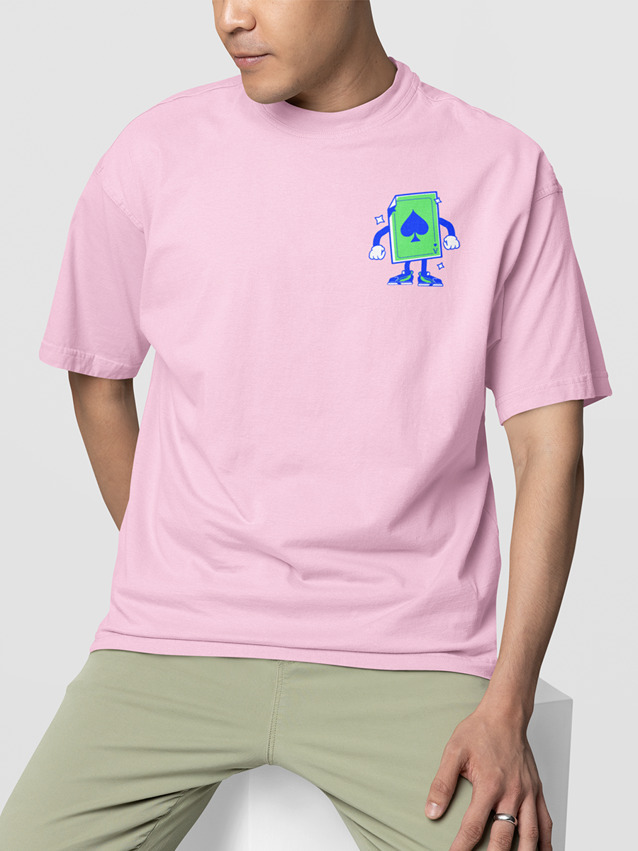 KISS MY ACE- UNISEX OVERSIZED T-SHIRT