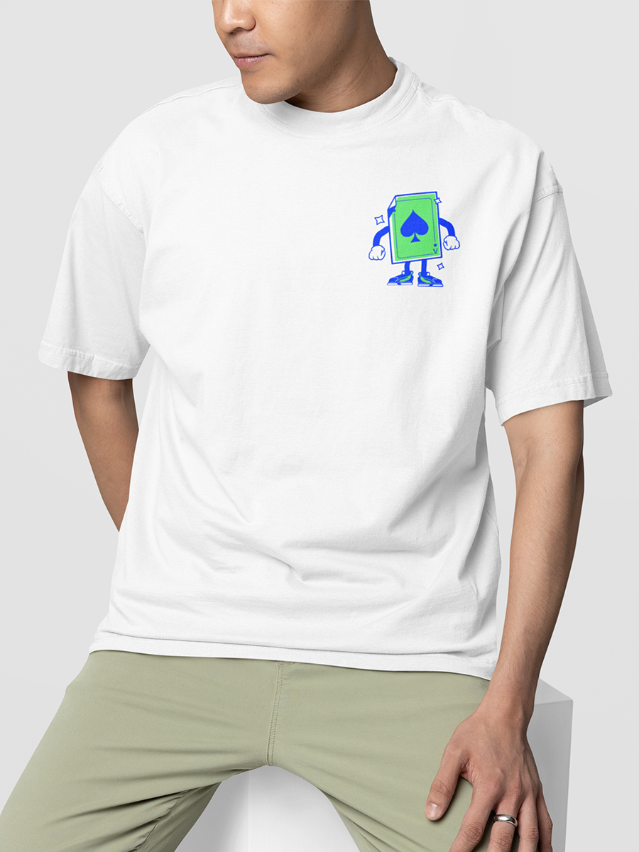 KISS MY ACE- UNISEX OVERSIZED T-SHIRT
