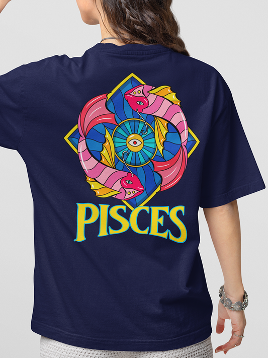 PISCES- UNISEX OVERSIZED T-SHIRT