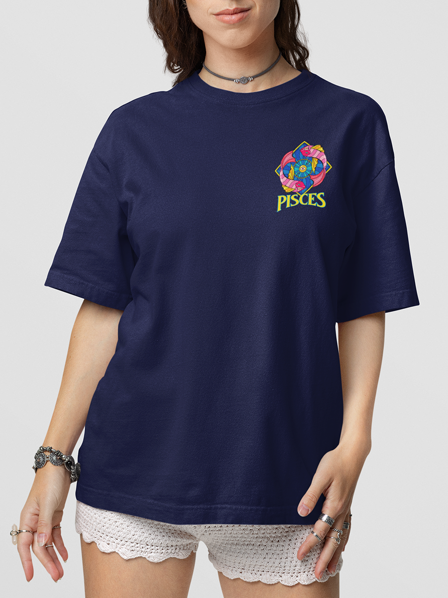 PISCES- UNISEX OVERSIZED T-SHIRT