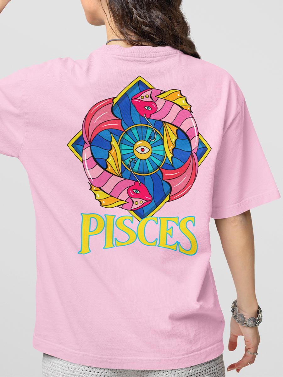 PISCES- UNISEX OVERSIZED T-SHIRT