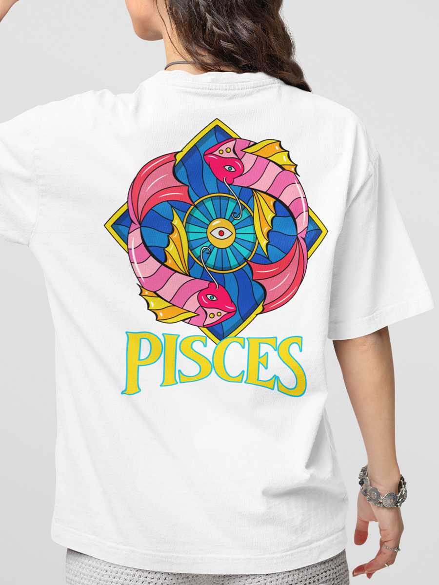 PISCES- UNISEX OVERSIZED T-SHIRT