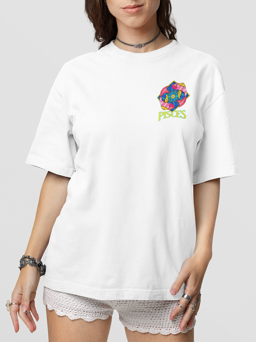 PISCES- UNISEX OVERSIZED T-SHIRT