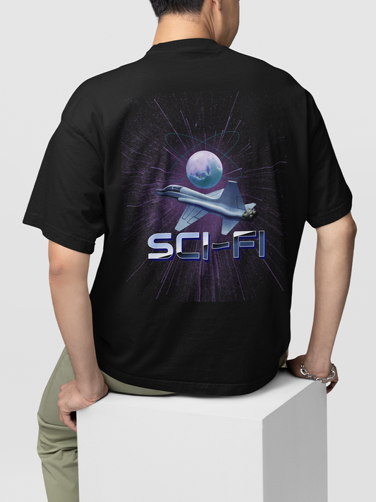 SCI-FI- UNISEX OVERSIZED T-SHIRT